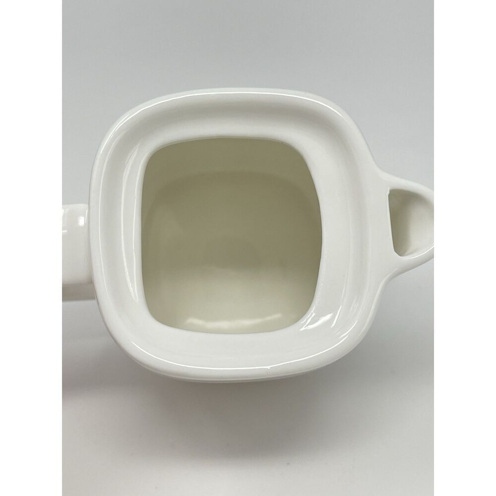 Alessi for Delta Airlines First Class Creamer with Lid Mini Teapot White - Picture 6 of 7
